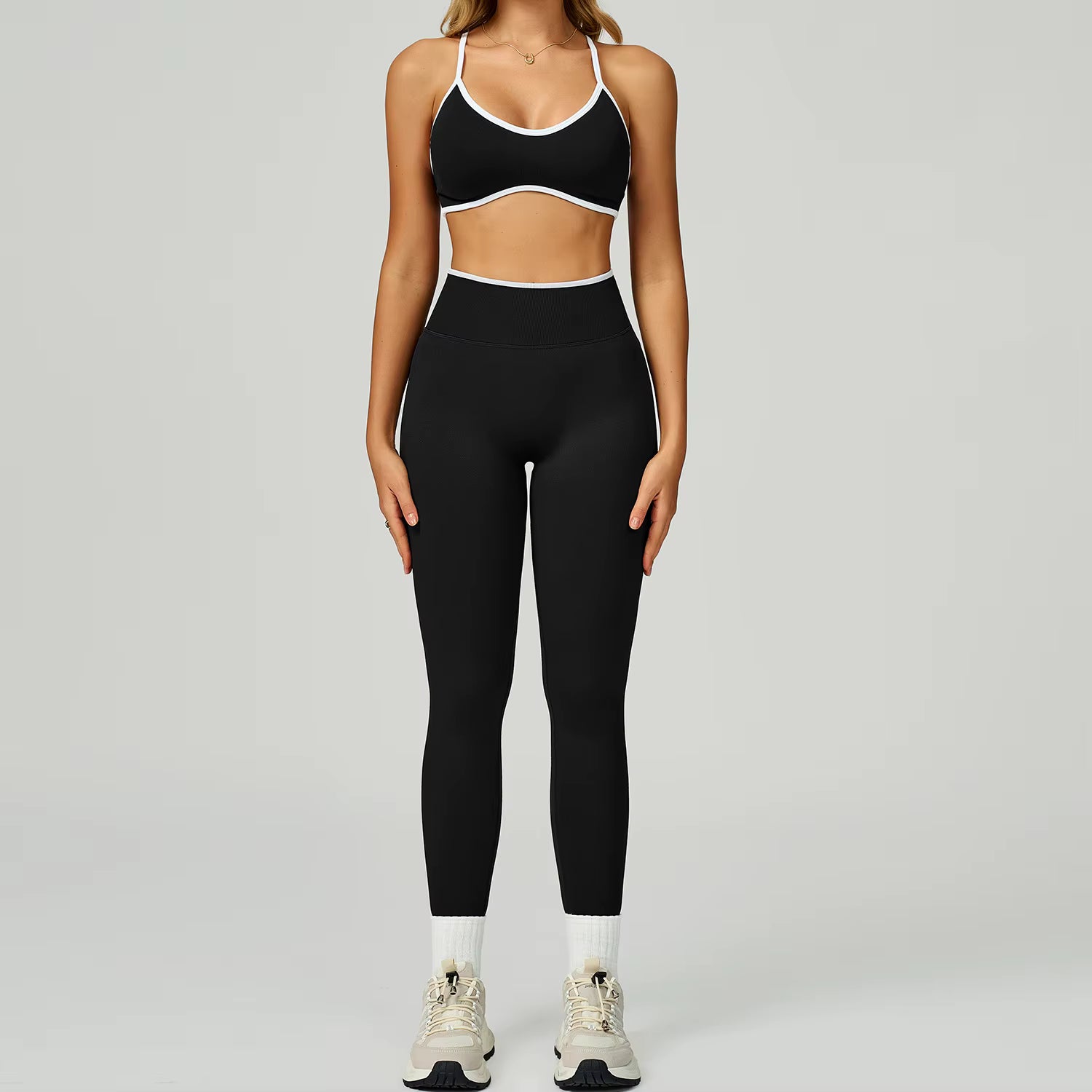 Stripe leggings