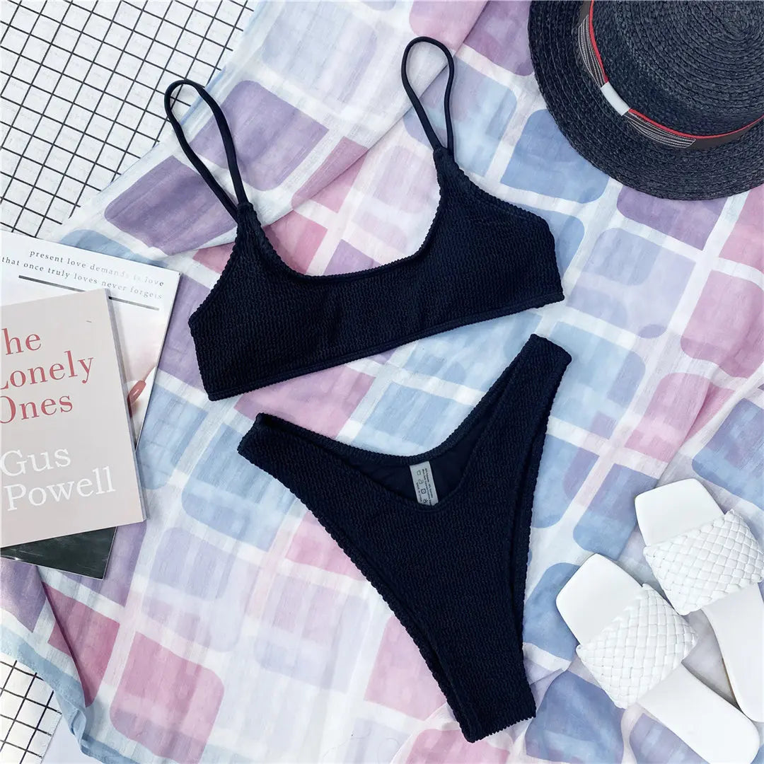 Bikini ribbad