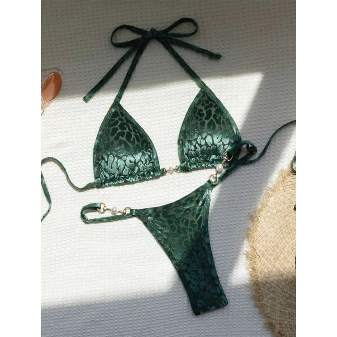 Bikini Leopardpärla