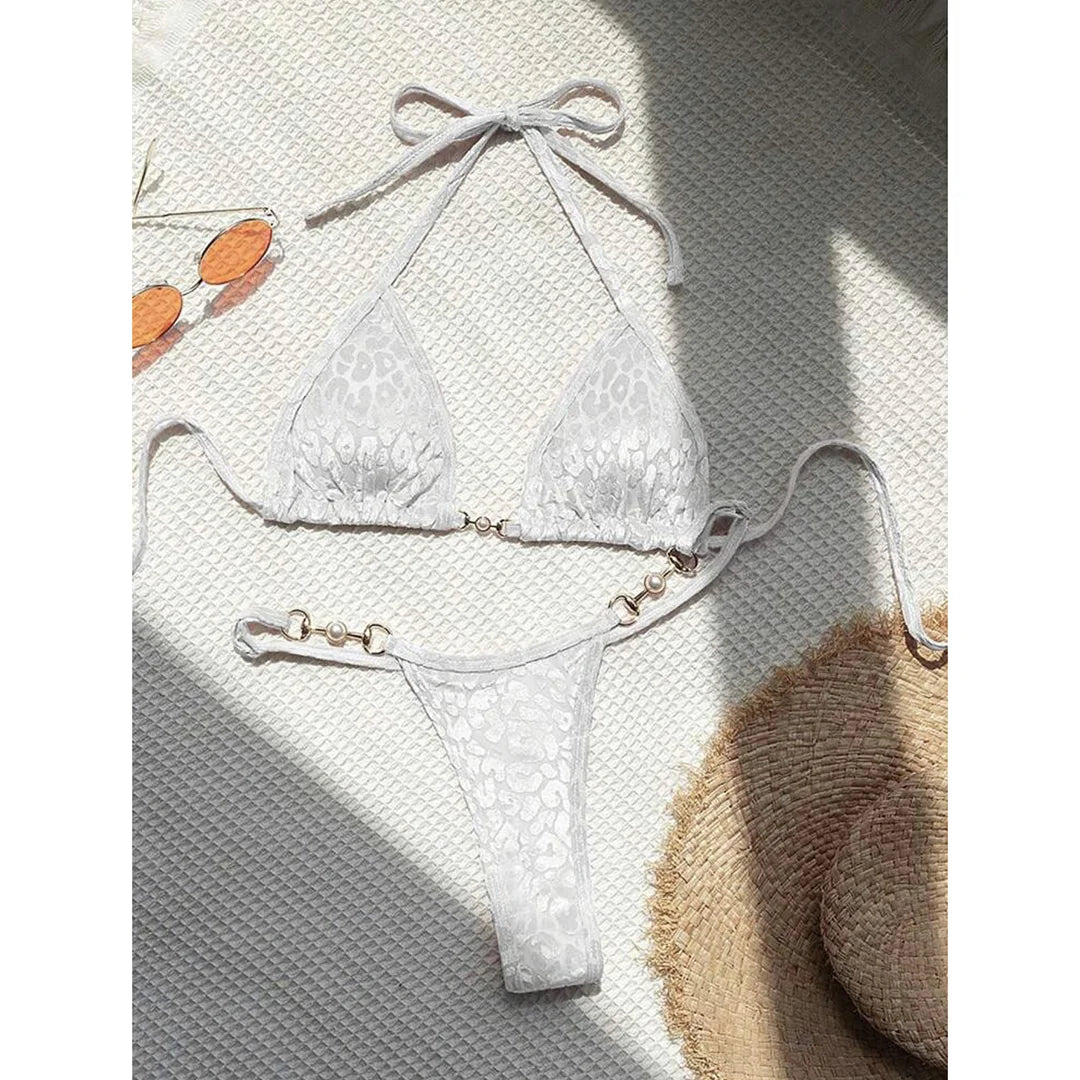 Bikini Leopardpärla
