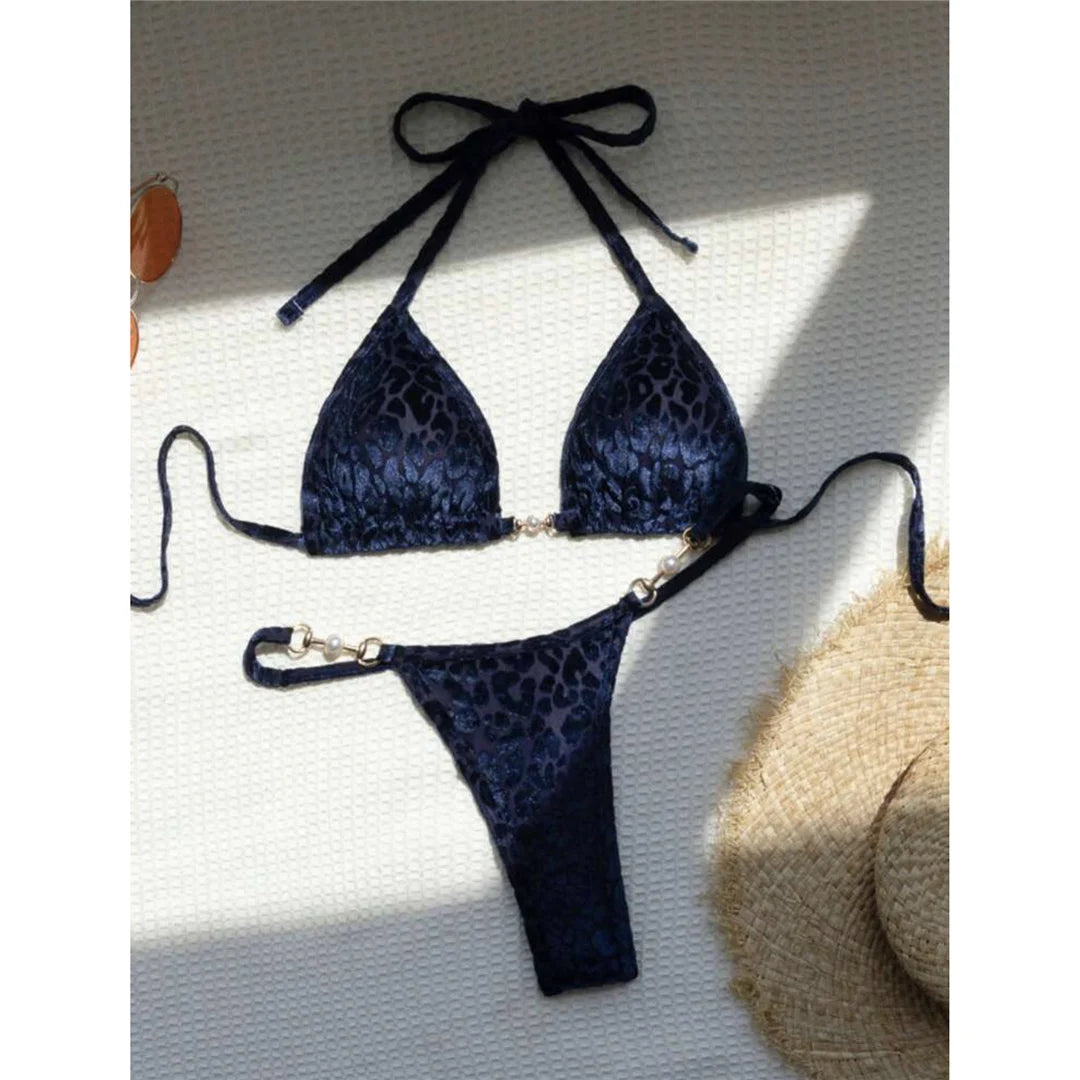 Bikini Leopardpärla