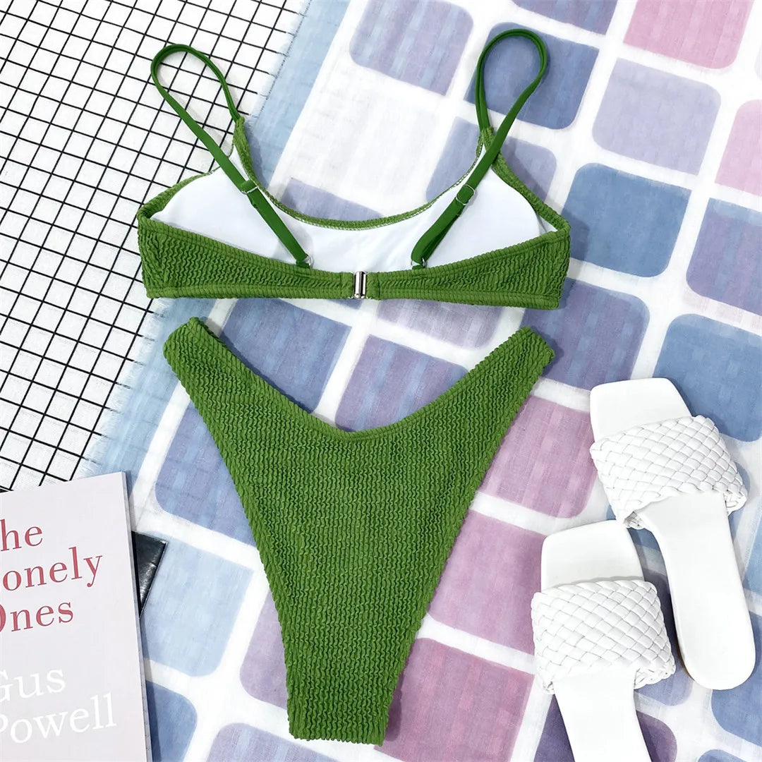 Bikini ribbad