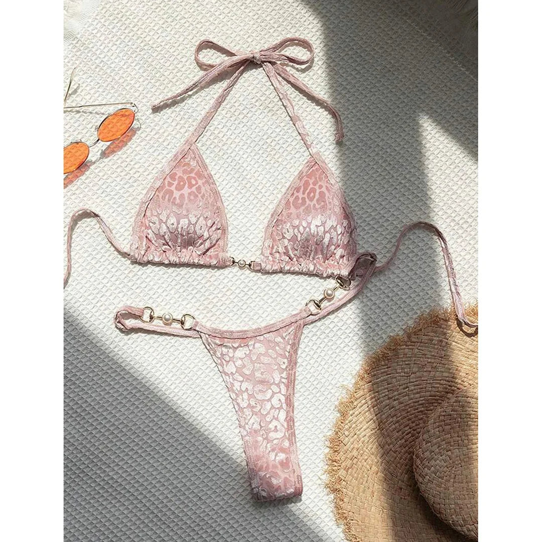 Bikini Leopardpärla