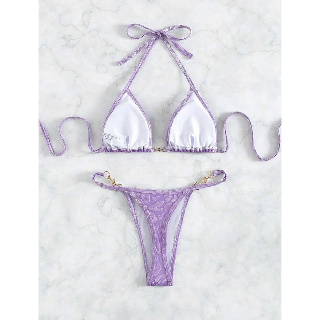 Bikini Leopardpärla