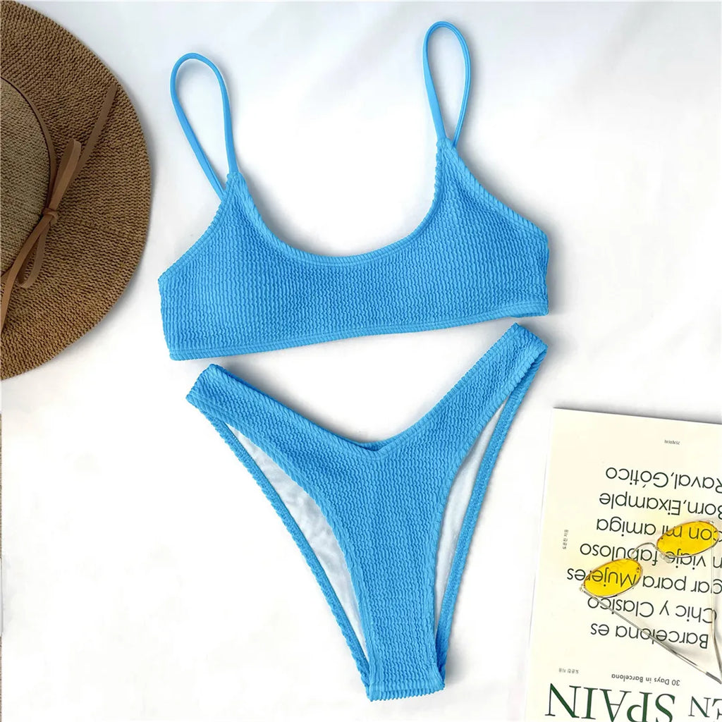 Bikini ribbad