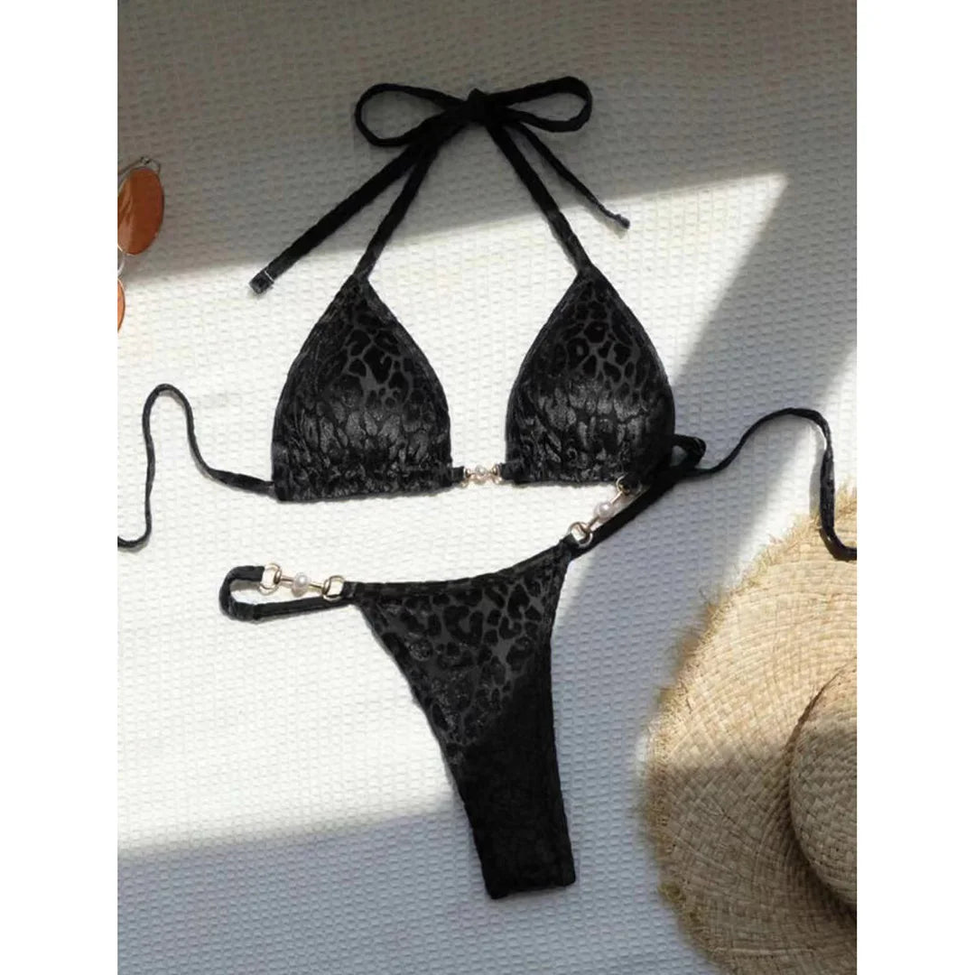 Bikini Leopardpärla
