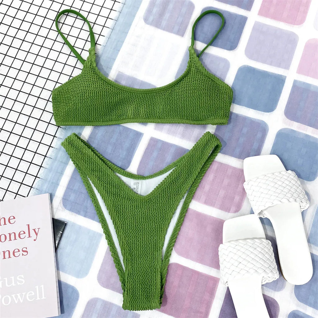Bikini ribbad