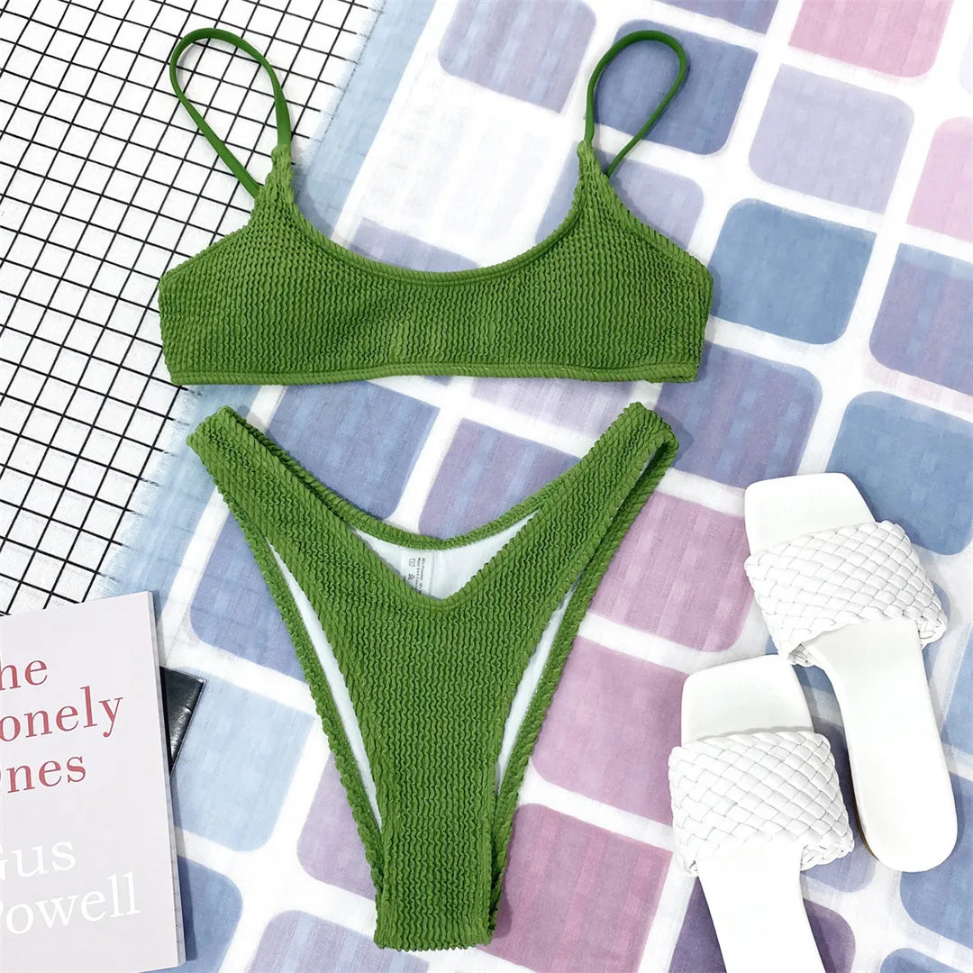 Bikini ribbad