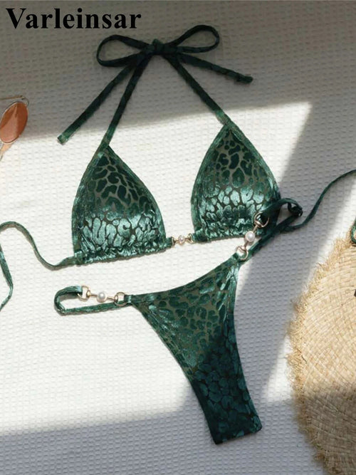 Bikini Leopardpärla